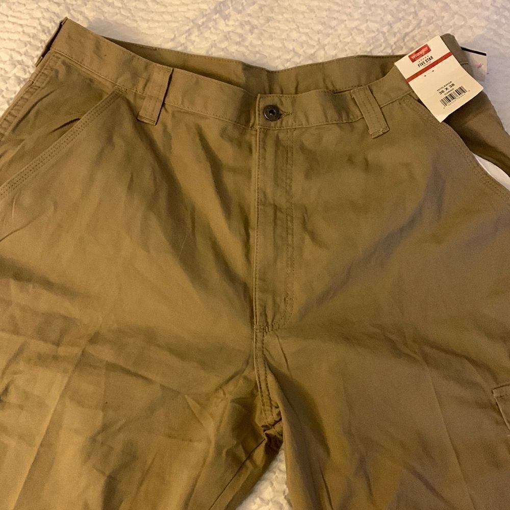 Wrangler Men's Cargo Pants - Tan